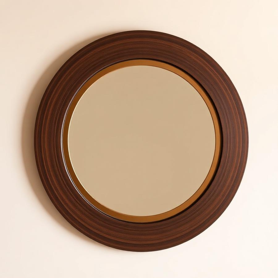 Miroir Kotto — Sapelli & Bronze